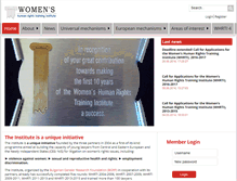 Tablet Screenshot of institute.bgrf.org